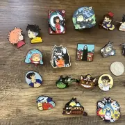 studio ghibli anime collectible enamel pin Hayao Miyazaki Spirited Away Totoro