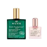 在飛比找ETMall東森購物網優惠-NUXE巴黎歐樹 全效植萃精華油100ml+全效花香精華油1