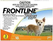 FRONTLINE PLUS DOG 0-10KG SMALL 6'S ORANGE
