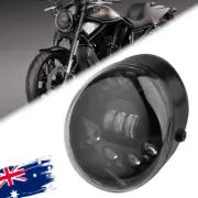 For Harley VROD V-Rod VRSC VRSCA VRSCDX VRSCR Black LED Headlight Hi/Lo DRL Beam