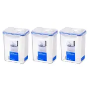 3PK Lock & Lock Classic Food Container 1.8L