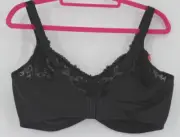 NWT Lily Fit Black Underwire Bra Size Comfort Natural Support 40D STYLE LY0428
