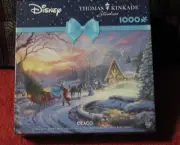 Ceaco - Thomas Kinkade - Cinderella Bringing Home The Tree - 1000 Piece Puzzle