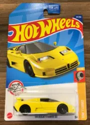 Hot Wheels ‘94 Bugatti EB110 SS #065 HW ‘22 Turbo 5/10 Yellow VHTF!