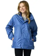 [Rainbird] Stowaway Waterproof Rain Jacket in Dusty Blue