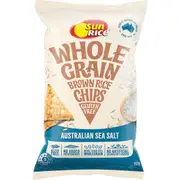 Sunrice Brown Rice Chips Sea Salt 150g