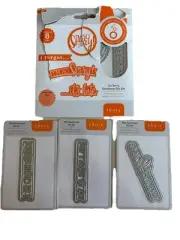 TONIC Studios 4 Dies - WORDS & Phrases LOT 6 - I'm Sorry Sentiment Set & More