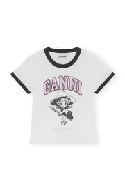 [GANNI] Basic Jersey Witch Small T-Shirt