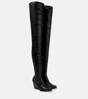 [Stella McCartney] Stella McCartney Over-the-knee boots AU 4.5 black