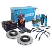 Bendix Ultimate 4WD Brake Upgrade Kit with 4 inch Lift without ABS to suit Toyota Land Cru