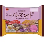 [美麗餅喜餅舖]北日本BOURBON雙色蘿蔓酥 (家庭號)  ★即期品限時 促銷價★