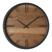 NEW Willow Charcoal Grey 50 cm Silent Wall Clock by One Six Eight London