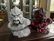 3D Printed Clash Of The Titans Kraken Bust