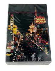 Sahara Las Vegas World Casino Deck of Playing Cards Unbroken Seal New in Box NOS