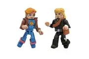 Diamond Select Toys Marvel Minimates Series 47: X-Men vs. Brood: Longshot and Dazzler, 2-Pack