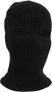 Elastic 3-Hole Ski Face Mask Balaclava, Stretchy Full Face Mask for Women Men Winter Outdoor Sports