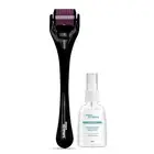 Man Matters 1.00 mm Derma Roller with Disinfectant | With 540 Titanium