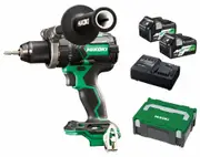 HiKOKI DV36DC(HRZ) - 36V Brushless Hammer Drill Driver Kit (2 x 5.0/2.5Ah)