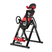 Gravity Inversion Table 180° Foldable Stretcher Inverter Home Gym Fitness Black