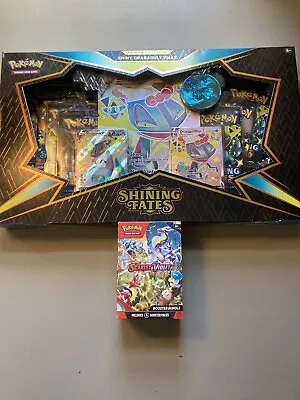 Pokémon TCG Shining Fate Premium Collection Shiny Dragapult + Booster Bundle New