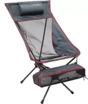ALPS Mountaineering Simmer Lounger One Size, Salsa/Charcoal