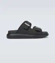 [McQueen] McQueen Hybrid rubber slides AU 7 black