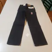Vintage New With Tags Levis Boys Student Jeans Size 26x28 (CM103)