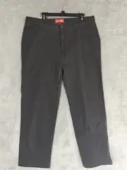 Coleman Pants Mens 38x32 black Fleece Lined Tear Resistant Stretch Utility Work