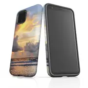 For Google Pixel 4 Case Armour Protective Cover Thai Sunset