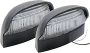 Tail light 2PIECES 10-30V LED Rear Light Truck LED Rear Tail Lamp For Trailer Truck UTE Boat Lorry Van FOR Caravan 12V 24V 4LED Tail Lights