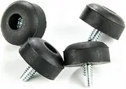 4 X DUNLOP CRYBABY 95Q WAH PEDAL REPLACEMENT RUBBER FEET & SCREWS