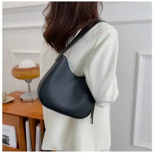 INS Korean Women's Armpit Bags large Capacity PU Dumpling Ba