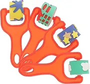 Angoily 4Pcs Painting Sponge Rollers DIY Art Tools for Drawing Safe and Durable for Early Childhood Education for Crafting and Creative Activities