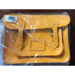 【全新】Cambridge satchel company yellow matte 經典劍橋包13