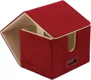 Ultra Pro Vivid Deluxe Alcove Edge Deck Box Red