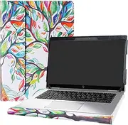 Alapmk Protective Case Cover for 13.3" HP EliteBook x360 1030 G3/G4/ProBook 430 G8/635 Aero G7 Laptop, Love Tree
