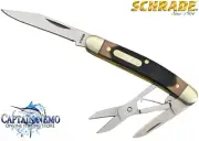 SCHRADE OLD TIMER GRANDADS FOLDER 2 BLADE FOLDING POCKET KNIFE CAMP KNIFE 106OT