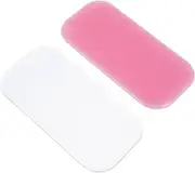 Gogogmee Graft Eyelash Supplies Set 4pcs Silicone Forehead Pads Easy to Use Store for Lash Extensions