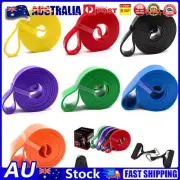 Resistance Band Exercise Elastic Band Workout Gym Equipment Training Expander AU