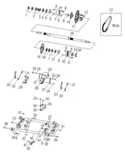 Polaris Axle, Genuine OEM Part 0454660, Qty 1