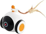Interactive Cat Toys - Automatic Rolling Ball | Automatic Motion Dog Ball Toy | Electronic Feline Bouncer | Cat Enrichment Toys Rolling Smart Ball | Plush Kitten Roller for All Breeds Exercise