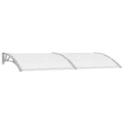 Door Window Canopy Awning Outdoor Patio UV Sun Rain Roof Shield Cover 240x100cm