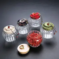 在飛比找ETMall東森購物網優惠-玻璃便攜透明創意禮盒裝茶葉罐