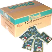 Dilmah 1000 Individually Wrapped Tea Bags Envelope Packs Box Bulk