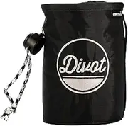 Divot Bags | Convenient Pouch to Hold Sand and Seed Mix for Fixing Divots While Golfing | Bag Easily Attaches to Golf Bag or Push Cart | Allows Golfers to Carry Divot Mix While Walking