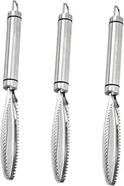 Toddmomy Essential Chicken Supplies 3pc Set of Meat Processing Lung Scraper Tools