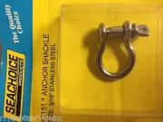 ANCHOR SHACKLE 316 FORGED STAINLESS SEACHOICE 43151 3/16 BOATINGMALL EBAY BOAT