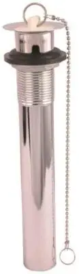 PROPLUS GIDDS-161022 One-Piece Bathroom P.O. Plug, 1-1/4" x 8", Chrome