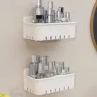 Bathroom Shower Shampoo Caddy Shelf Organizer Rack Storage Holder Wall Mounted