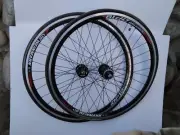 Weinmann DP18 black fixed gear Track Bike Wheelset Wheels 32h SingleSpeed DT 2.0